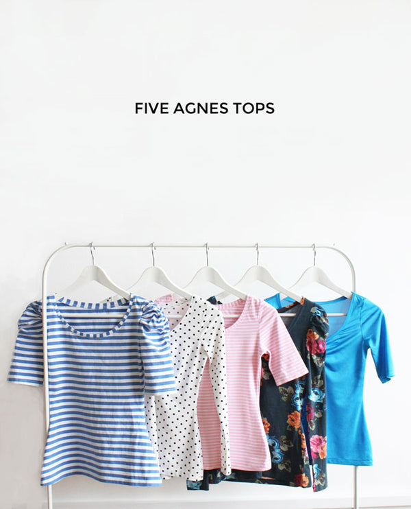 Five Agnes Tops