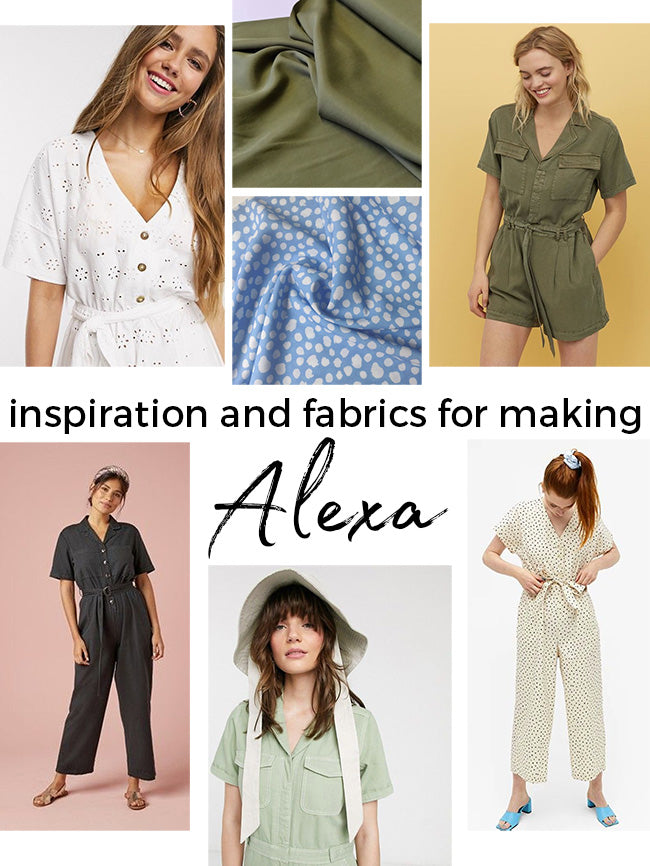 Inspiration and Fabrics for Making Alexa – Tilly and the Buttons