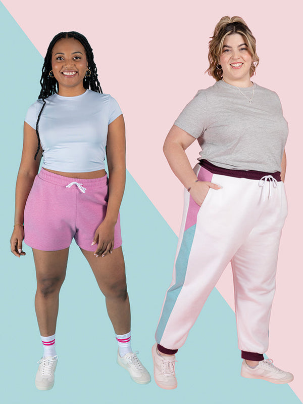 NEW PATTERN! Meet the Cece joggers + shorts