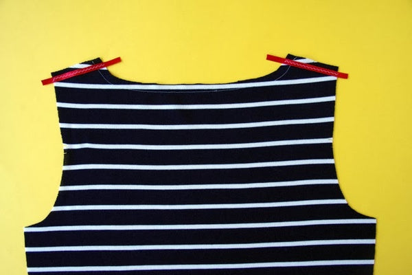 Sewing Coco 1: Stabilise the Seams + Sew the Shoulders