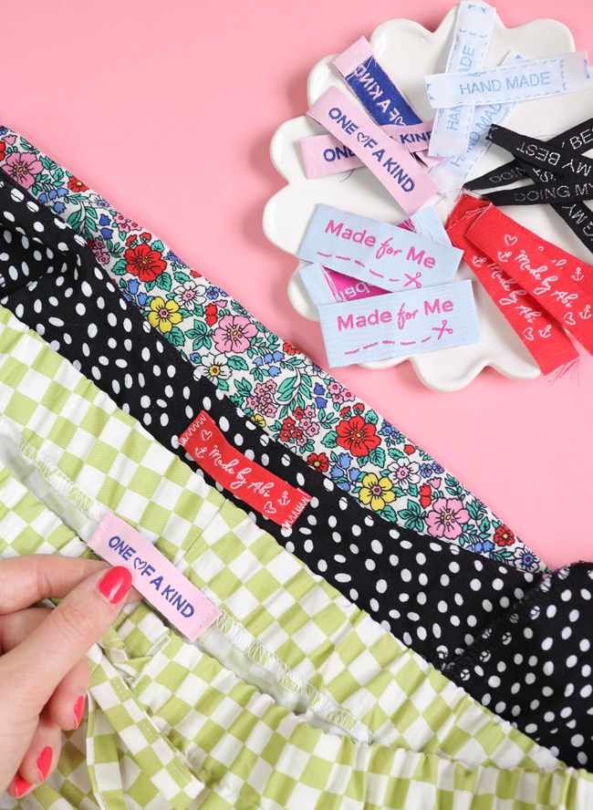 (AD) Design Your Own Cute & Colourful Woven Labels with Dortex Labels ...