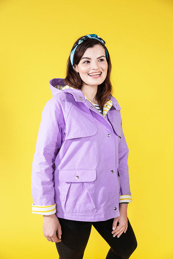 Meet the Eden raincoat and coat pattern!