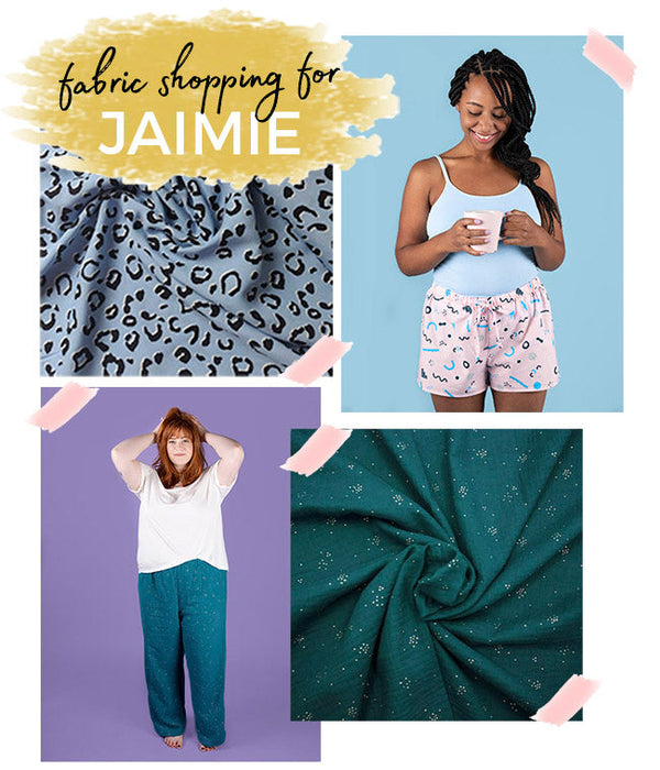 Fabric Shopping for the Jaimie Pyjamas