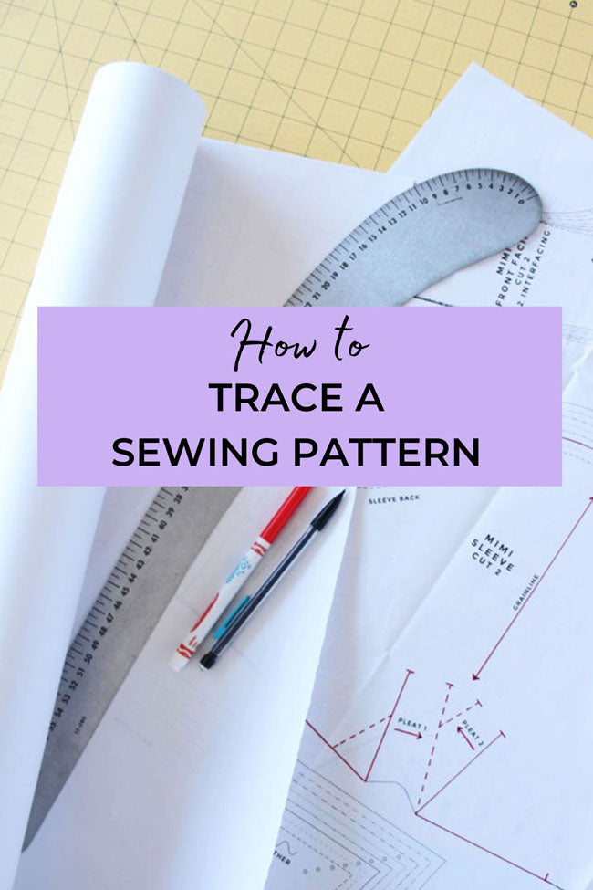 Single Pattern Tracing Tips for Tracing Sewing Patterns – Tilly and the Buttons