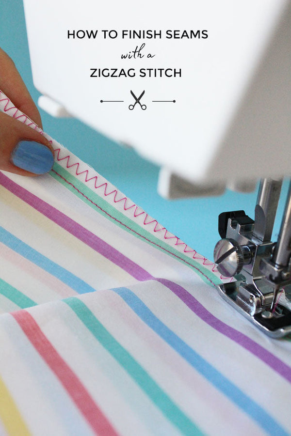 How to Finish Seams with a Zigzag Stitch