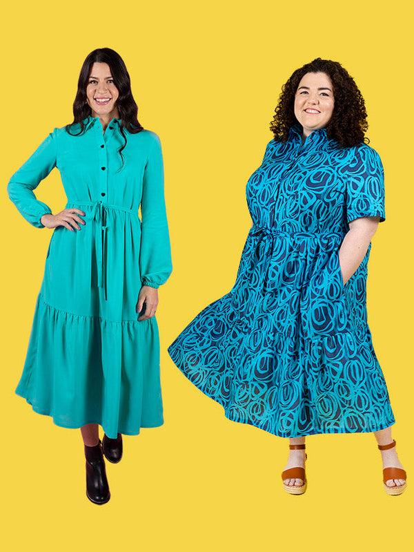 Meet the Lyra Dress - Our First UK 6-34 Sewing Pattern!