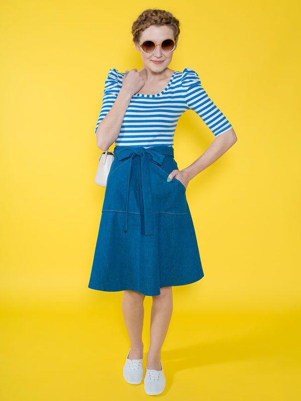 Miette: How to Hem the Skirt