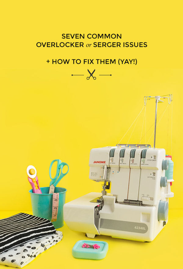 Troubleshooting Overlocker Stitches