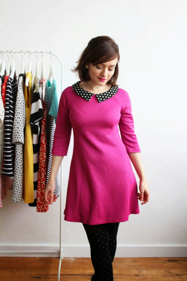 Hot Pink Francoise Dress
