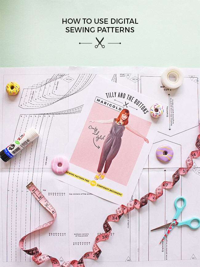 How to Use Digital Sewing Patterns – Tilly and the Buttons