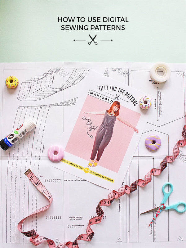 How to Use Digital Sewing Patterns