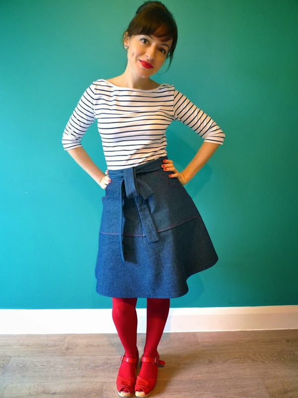 Scallop Pocket Miette Skirt