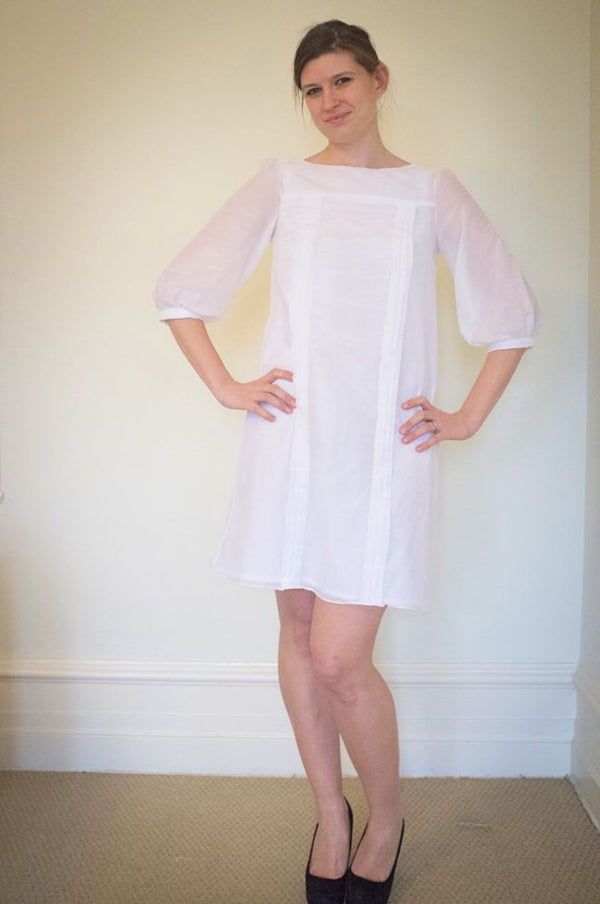 Pattern Hack! Mathilde Dress Variation