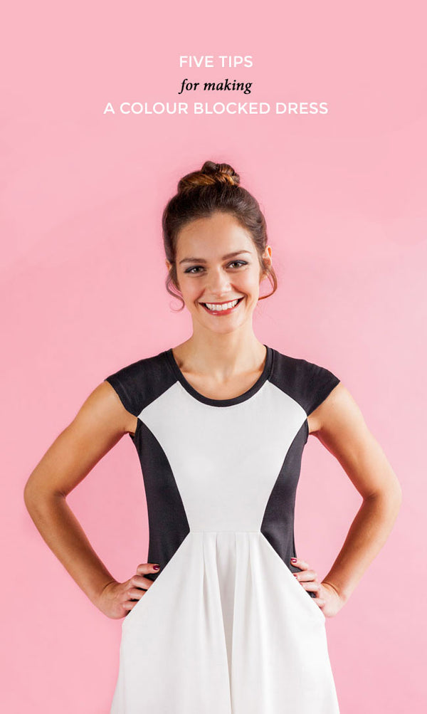 Five Tips for Making a Colour Blocked Dress