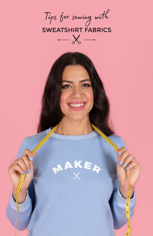 Tips for Sewing with Sweatshirt Fabrics