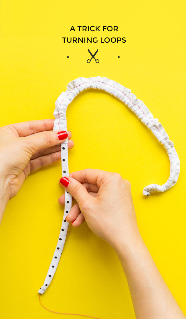 A trick for turning narrow loops - with video! – Tilly and the Buttons