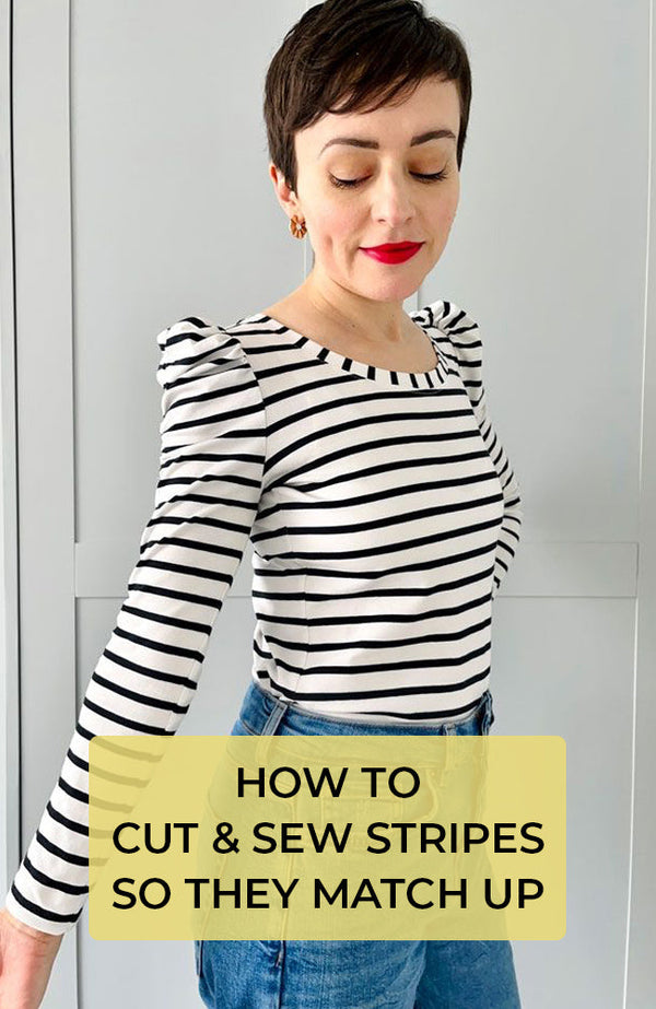 Cutting and Sewing with Stripes