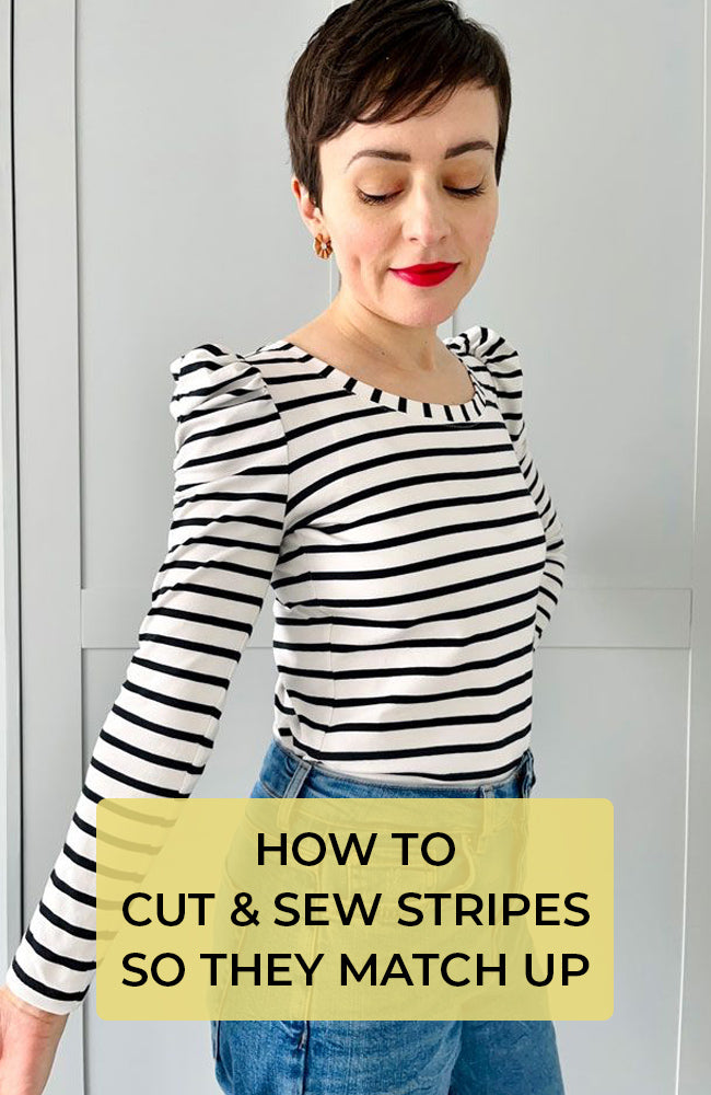 Cutting and Sewing with Stripes – Tilly and the Buttons