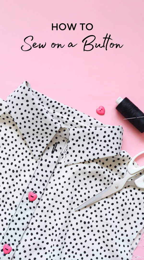 How To Sew On A Button (+ Video!)