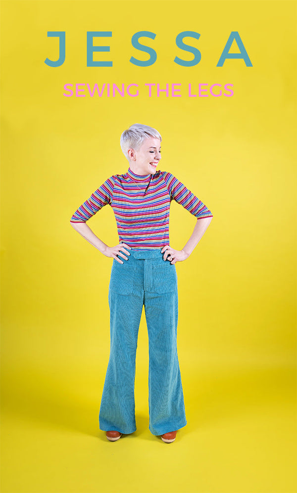 Jessa: Sewing the legs
