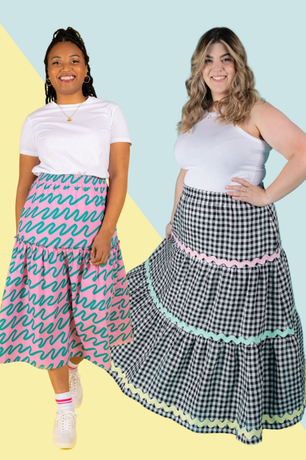 New Sewing Pattern! Meet the Luella skirt