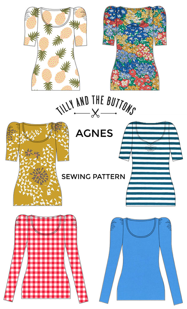 Fabric Ideas for the Agnes Sewing Pattern