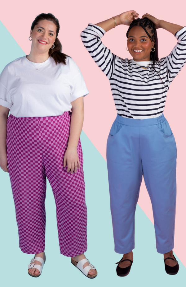 New Sewing Pattern! Meet the Winnie Barrel Leg Trousers