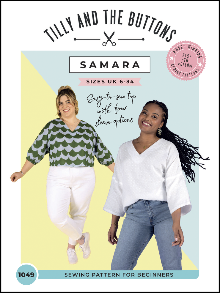 SECONDS SEWING PATTERN (sizes UK 6-34) | Tilly and the Buttons