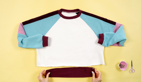 Sewing a sweatshirt