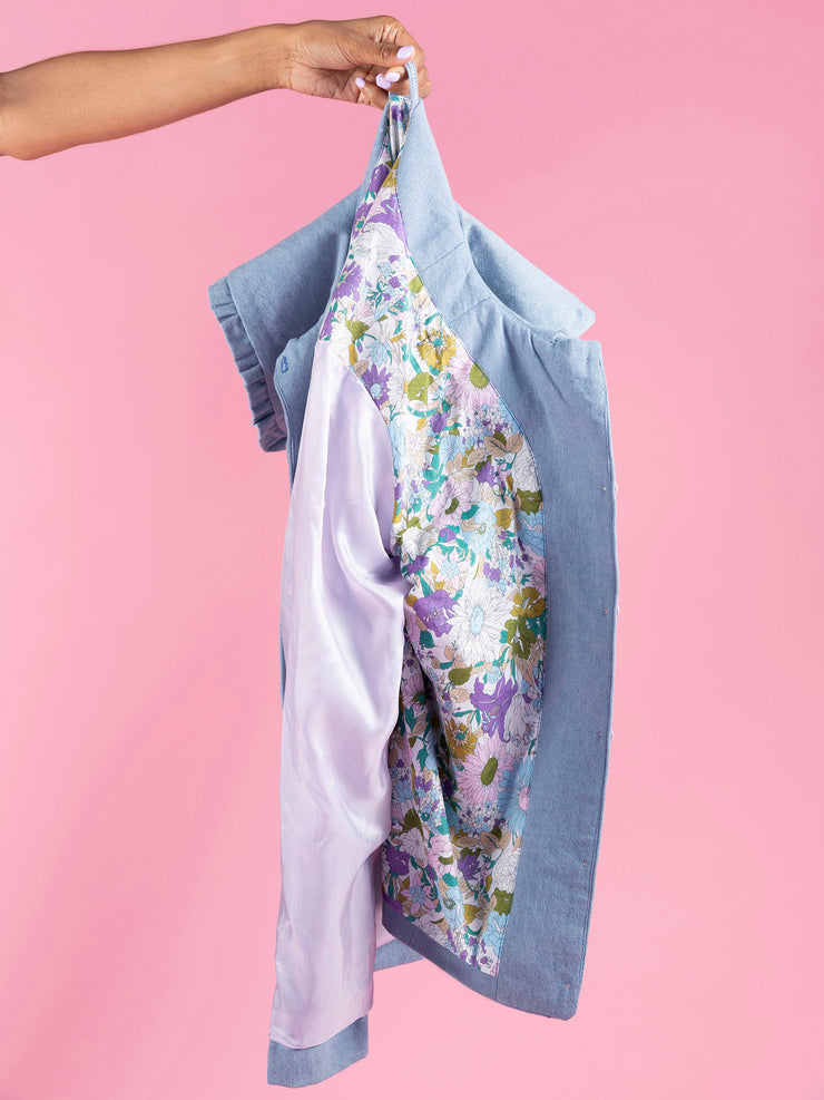 Sonny Jacket Lining Add-On PDF Sewing Pattern | Tilly and the Buttons