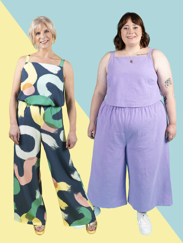 Tilly and the Buttons Esti co-ord sewing pattern in sizes UK 6-34