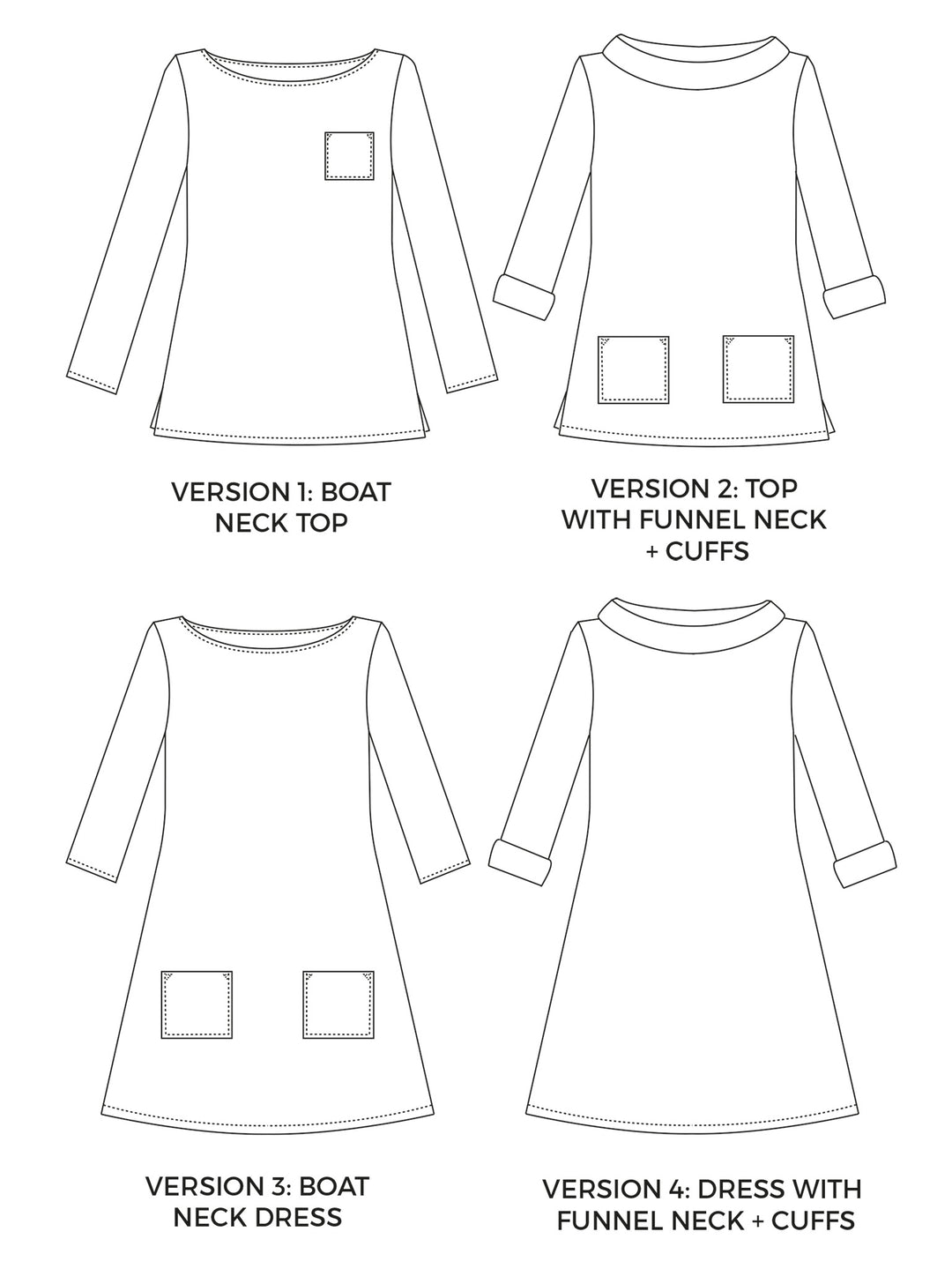 Coco Top + Dress Sewing Pattern | Tilly and the Buttons Coco Top + Dress Sewing Pattern | Tilly and the Buttons