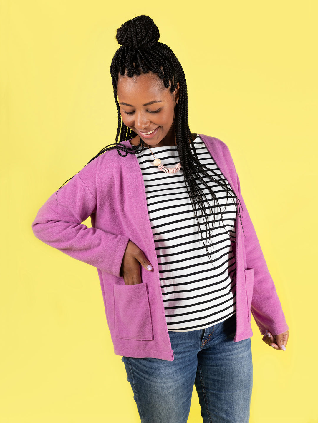 Nora Cardigan Add-On PDF Sewing Pattern | Tilly and the Buttons