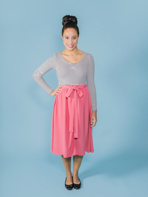 Dominique skirt sewing pattern by Tilly and the Buttons – possibly the easiest pattern in the world!
