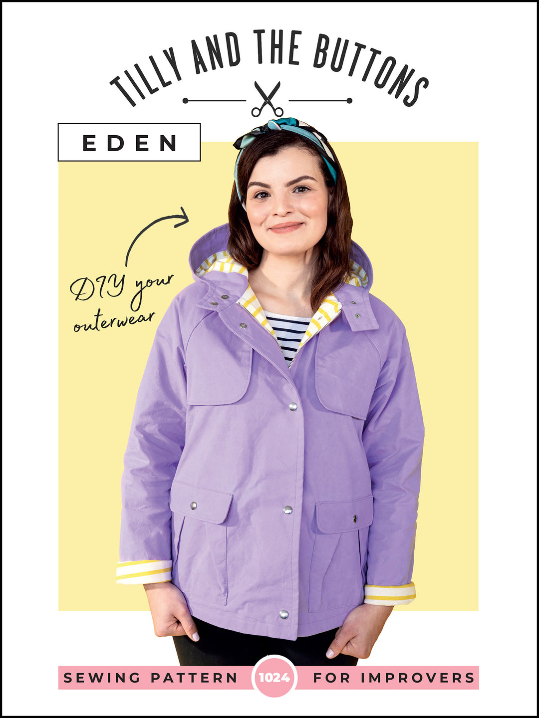 Eden Coat + Jacket PDF Sewing Pattern | Tilly and the Buttons