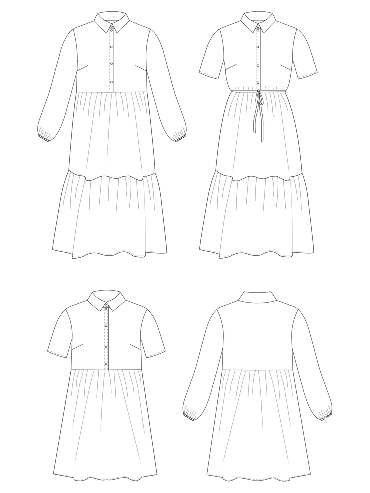 Lyra Dress Sewing Pattern | Tilly and the Buttons