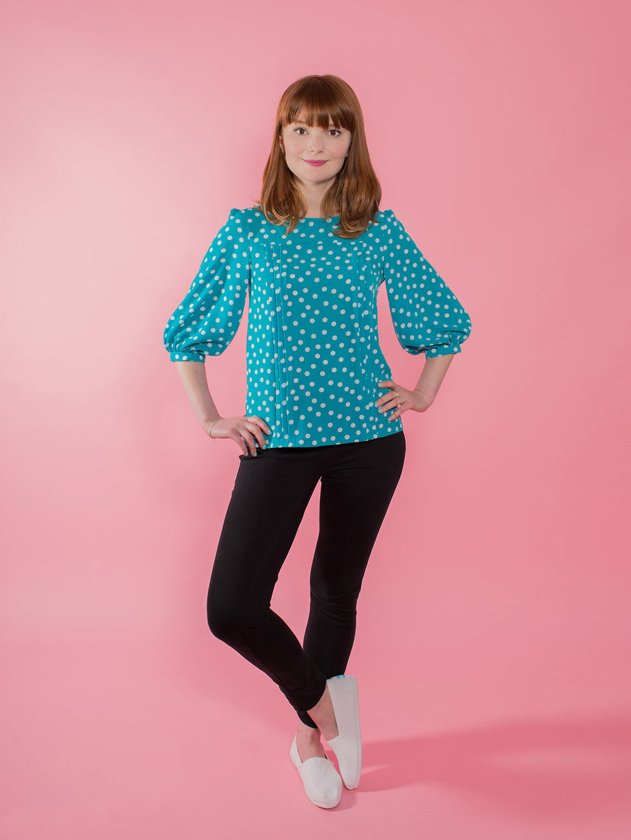 Mathilde Blouse PDF Sewing Pattern | Tilly and the Buttons