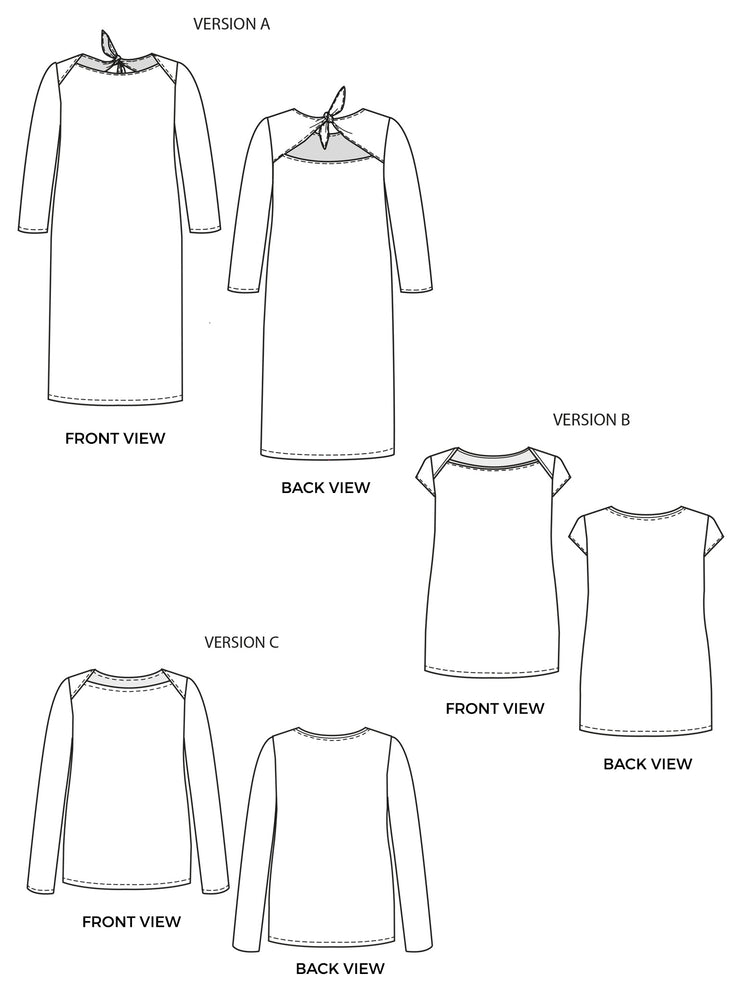 Romy Top + Dress Sewing Pattern | Tilly and the Buttons