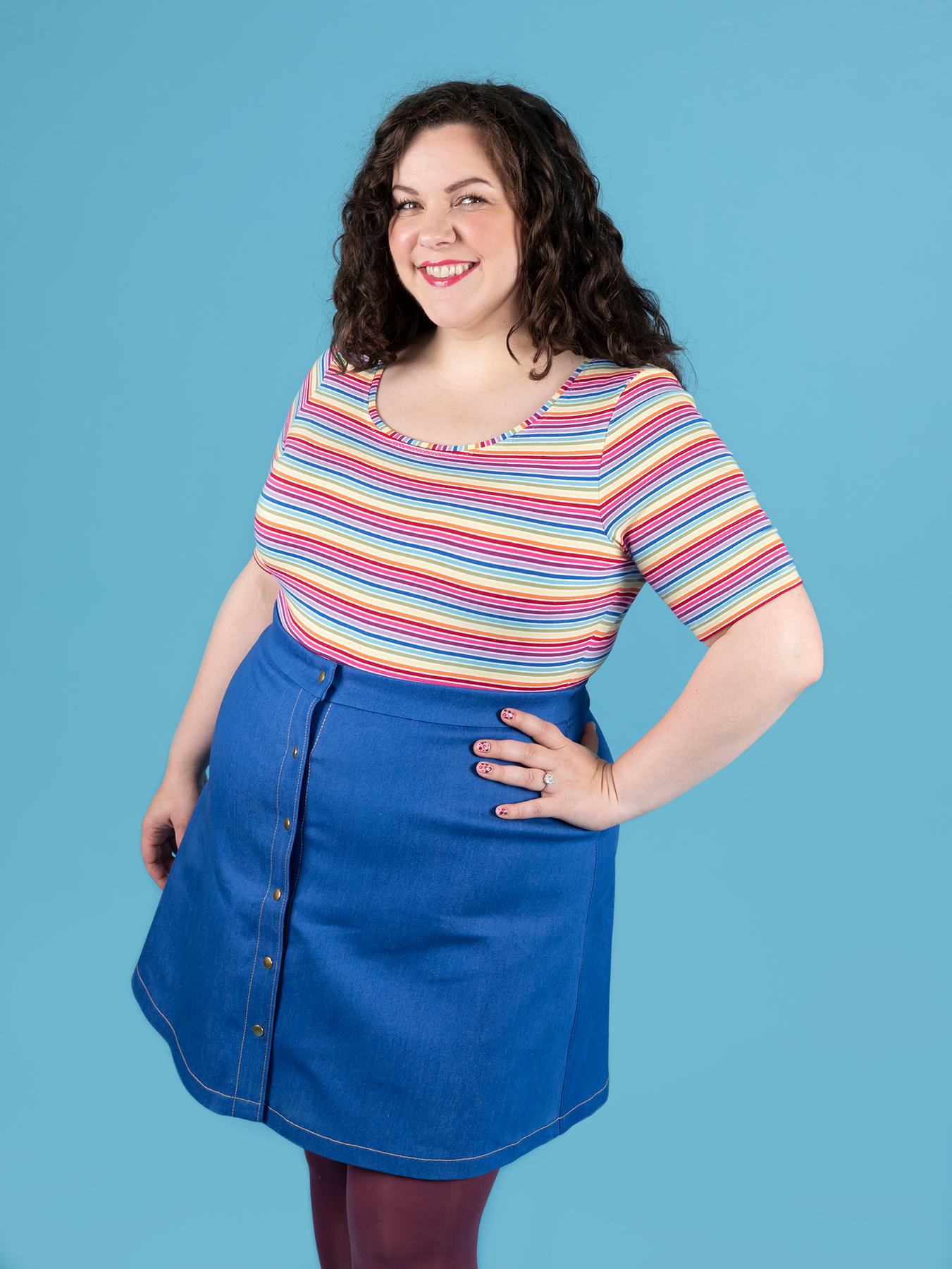 Agnes Jersey Top PDF Sewing Pattern | Tilly and the Buttons