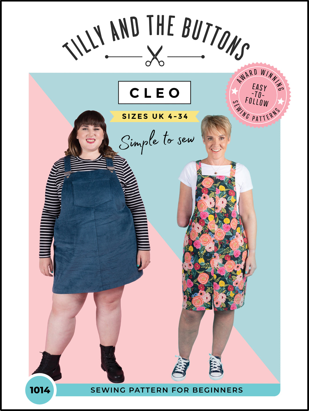 Cleo Pinafore + Dungaree Dress Sewing Pattern | Tilly and the Buttons Cleo Pinafore + Dungaree Dress Sewing Pattern | Tilly and the Buttons